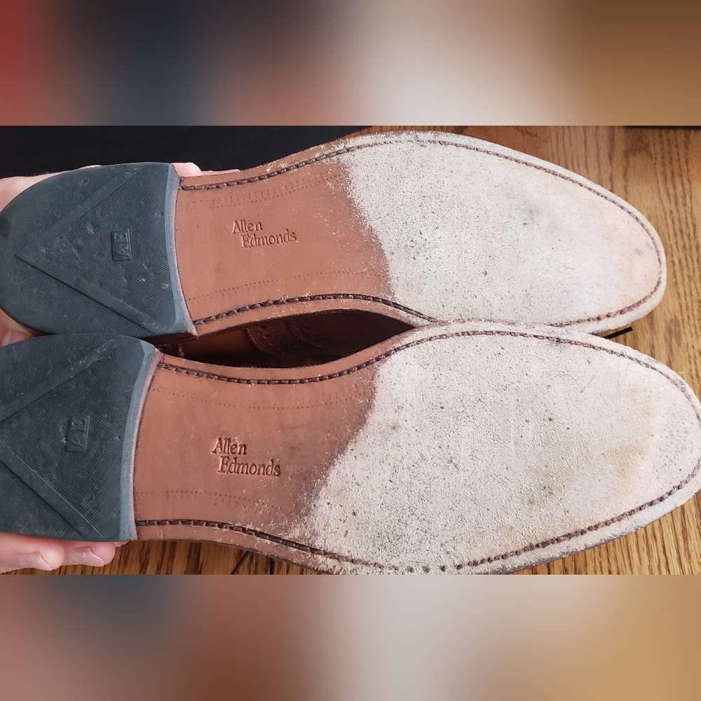 Allen Edmonds Mens Shoes Sz 14 - Picture 4 of 8